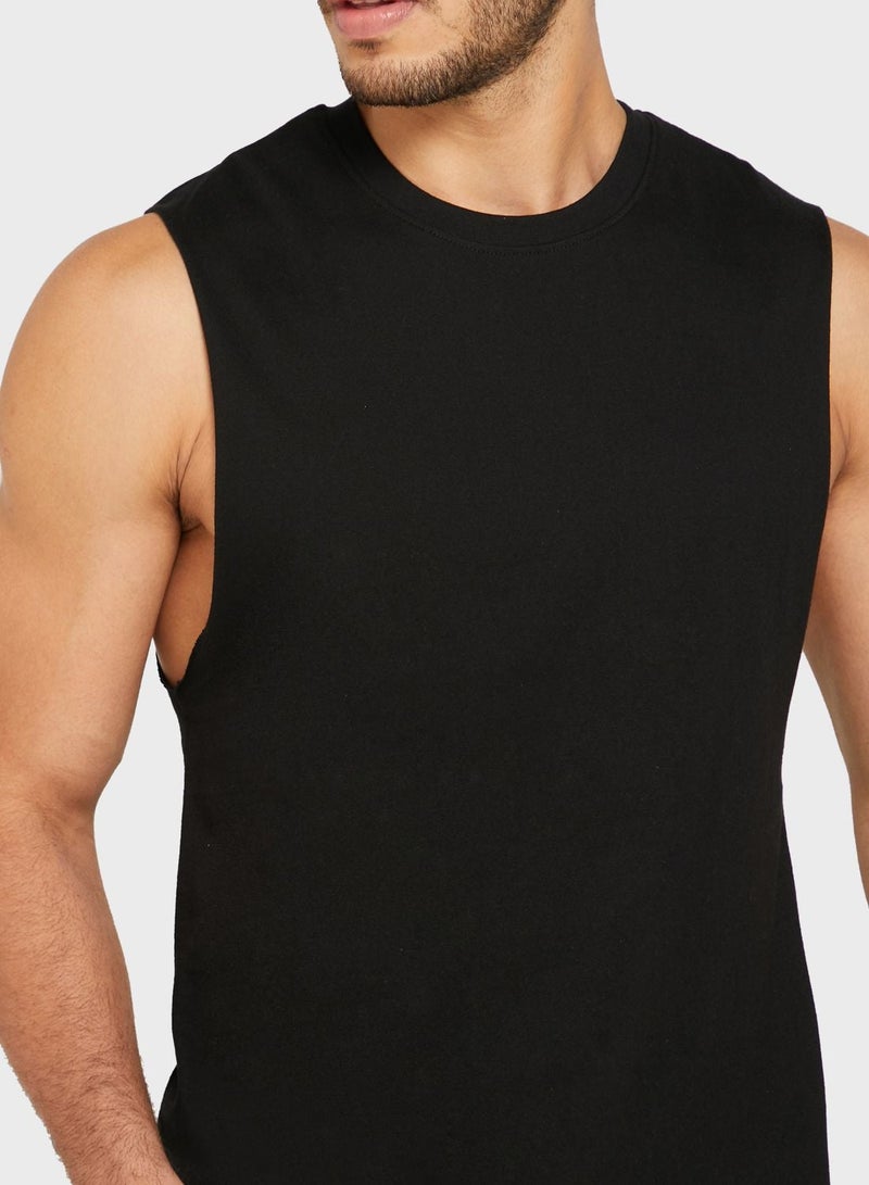 سفنتي فايف بيسيكس بلوزة بلا اكمام - Image 3